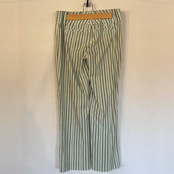 Ann Taylor LOFT Stretch Retro Pinstripe Dress Trouser Pants - Picture 2 of 7